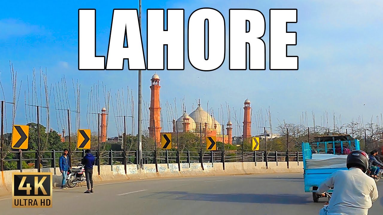 🇵🇰 Lahore City 2025 - Full Scenic Driving Tour in 4K  | Minar-e-Pakistan, Badshahi Mosque, Mall Road