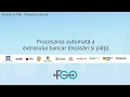 Procesarea extraselor bancare (încasări și plăţi) | FGO Romania