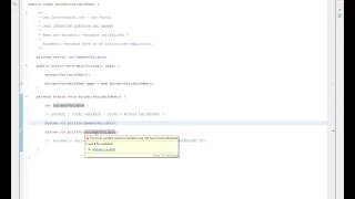 Automatic Variable Java