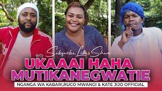 Ukaaai haha mutikanegwatie🤣 /// Nganga wa kabari,Ruco Mwangi & Kate Jijo Official