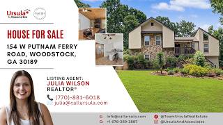 154 W Putnam Ferry Road, Woodstock, GA 30189 | 5 Bedroom Home for Sale