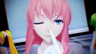 [MMD - HD 60fps] Shoot Him Down - Megurine Luka (with Gumi &Neru)