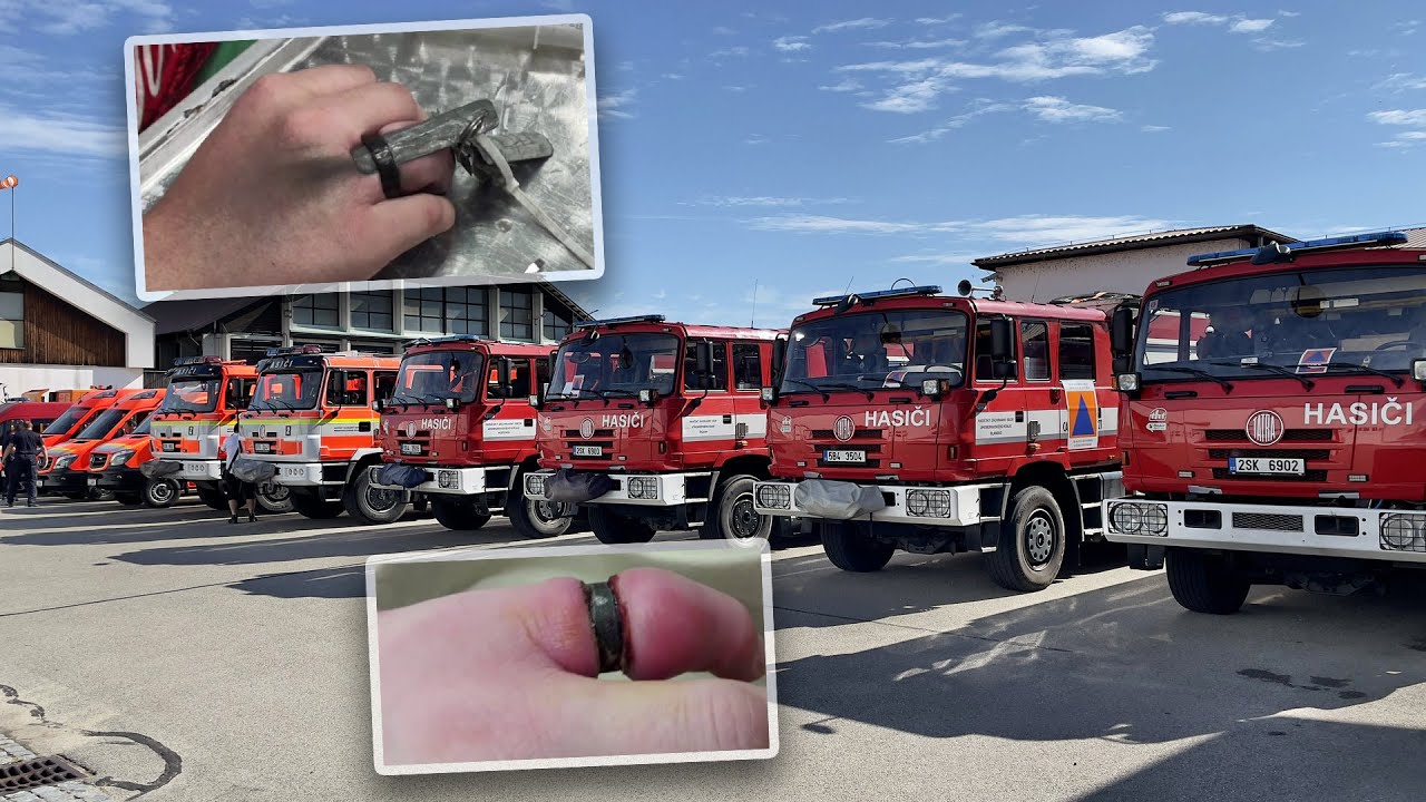 Kuriózní zásahy hasičů z konce roku: Pomohli i muži s kovovým kroužkem na přirození