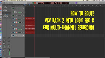 How to route VCV Rack 2 into Logic Pro X for multi-channel recording