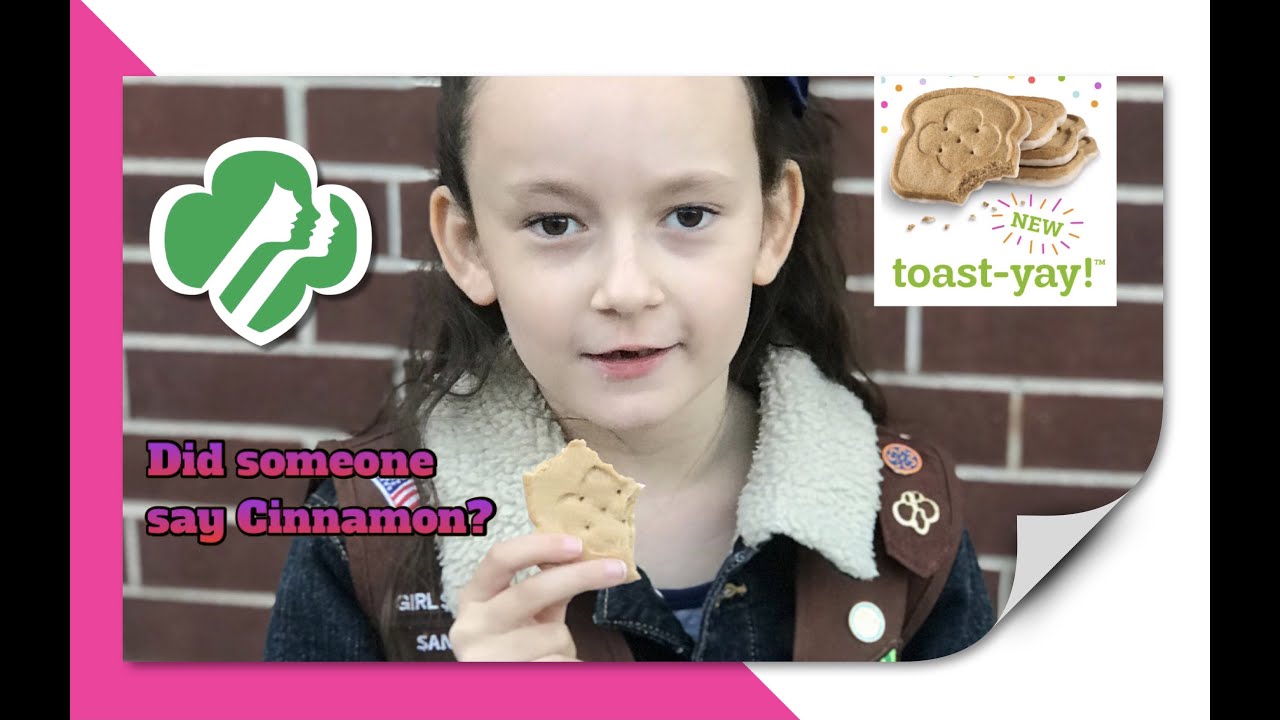 Toastyay! New 2021 Girl Scout Cookie review YouTube