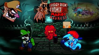 LE CAE COPY A UN STREAMER DECADENTE | Friday Night Funkin Mario's madness 
