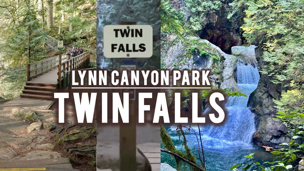 Hiking to Twin Falls | Lynn Canyon Park, North Vancouver | Scenic Bridge, Waterfalls