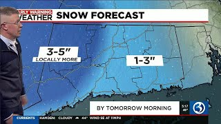FORECAST: Tracking snow showers to start off the weekend