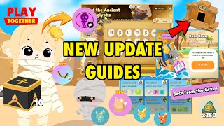 New Update Guides! New Dance+Pyramid Coins+New Pets+New House#playtogether  screenshot 1