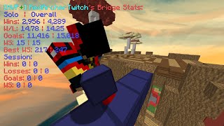 Trying the Coolest OBS Bridge Stats Overlay @RedArcher0