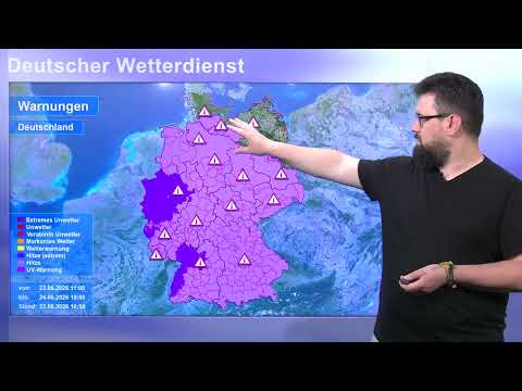 Hitzeinformation - Deutscher Wetterdienst Wetter-TV