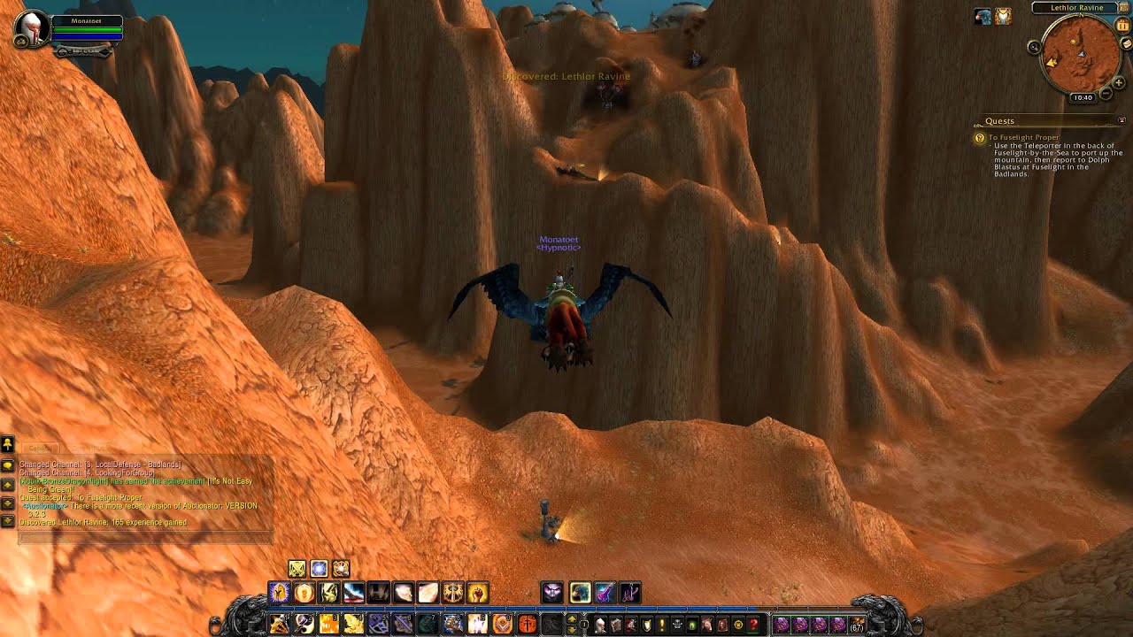 Quest 406: To Fuselight Proper (WoW, human, paladin)