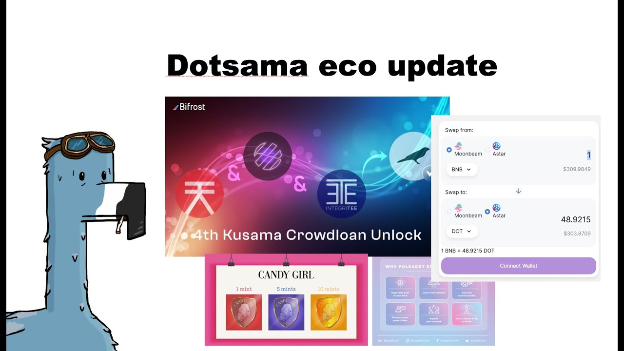 Dotsama eco update | unlock your KSM from Bifrost, phatContract DEX between Moonbeam and Astar