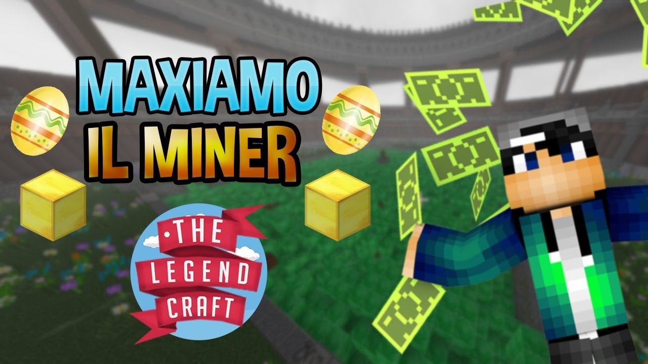 // MAXIAMO IL GOLD MINER AL 10! // [Live TheLegendCraft Op-LuckyPrison]