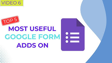 5 Most Useful Add-Ons For Google Forms | Google Forms Tips and Tricks