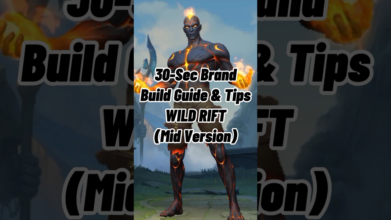 Quick Brand Build Guide and Tips(Mid Version) | League Of Legends: Wild Rift