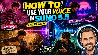 How to Use Your Own Voice in Suno 5.5