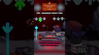 FNF MADNESS TRICKY MOD REACTION #fnf #fnfmod #fnftricky #gaming #shorts
