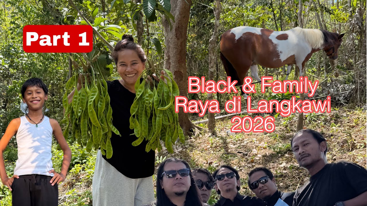 Black & Family Raya di Langkawi 2026 part 1 
