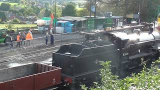 S&Djr 7F 2-8-0 No 53808 Mid Hants Railway 09102022.