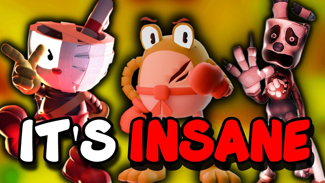 UPCOMING CUPHEAD ASYMMETRIC GAME SNEAK PEEKS // Broken Souls