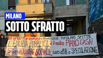 Milano, famiglie sotto sfratto: "Ci hanno chiesto il raddoppio dell'affitto" thumbnail