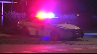 2 JSO cruisers crash during chase on Westside