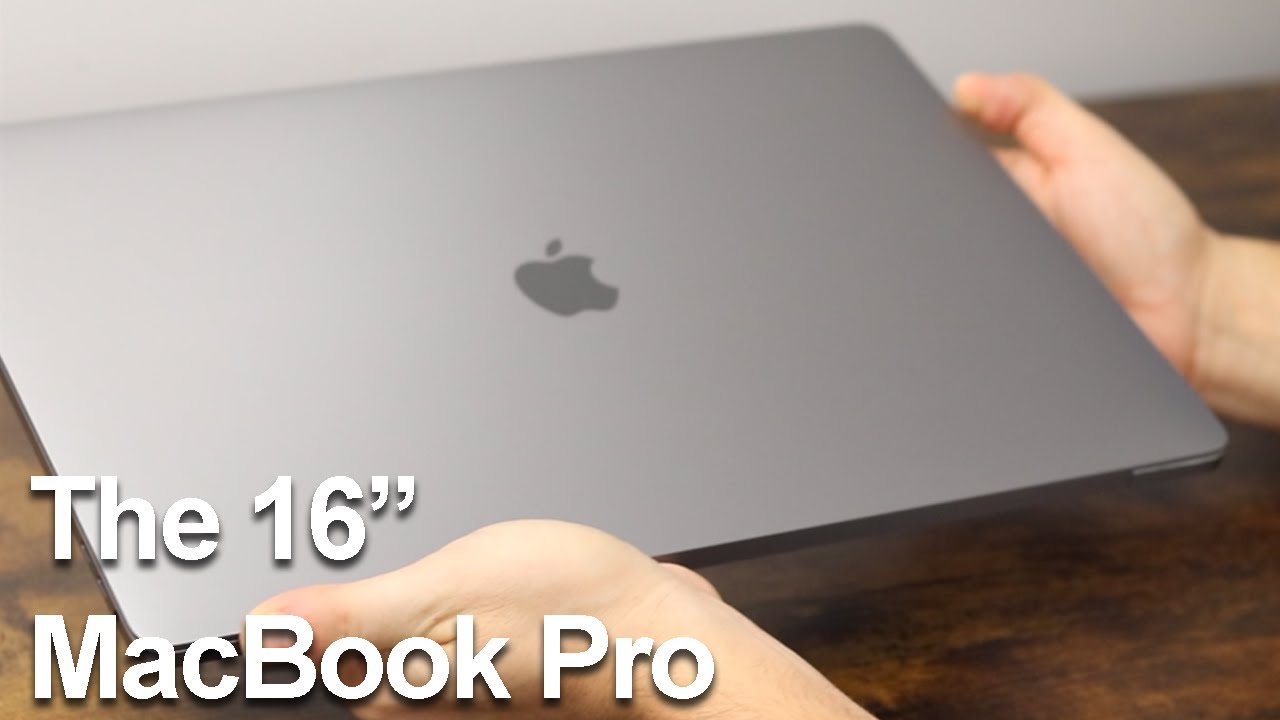Space Grey 16 Inch MacBook Pro Unboxing ASMR