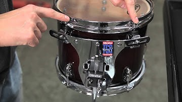 How To Convert Floor Toms To Rack Toms | Brent