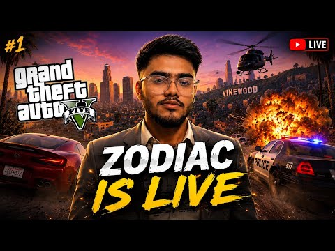 🔴 ZODIAC IS LIVE | Chaos in Los Santos 😈🚔 | GTA 5 LIVE