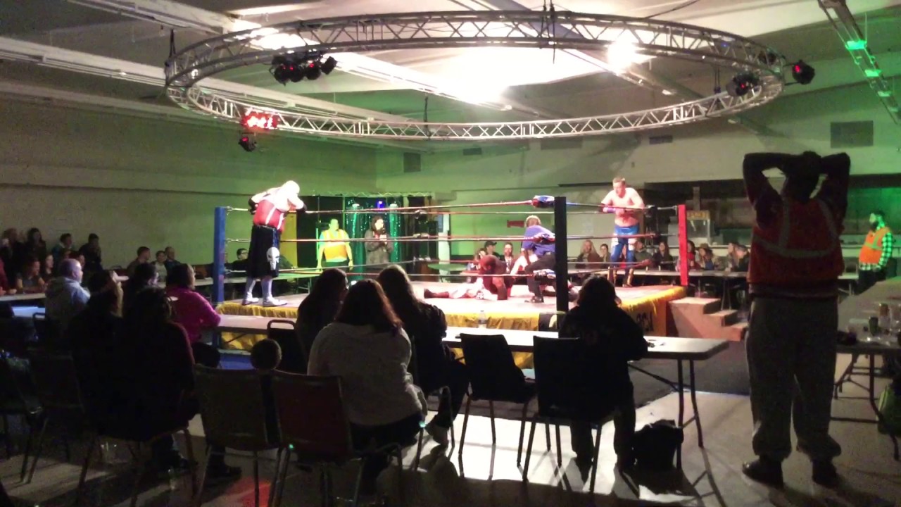 NWA Blue Collar Wrestling MaxBurnside & BuddyHighway vs BaddBlood & MysteryPartner