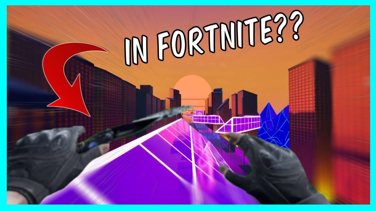 csgo surfing in FORTNITE?!?!