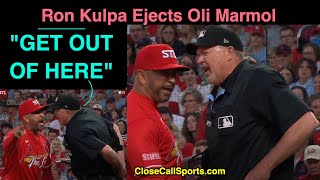 E43 - Ron Kulpa Ejects Oli Marmol, Repeatedly Yells "Get Out of Here" After Low Strike 3 to Herrera