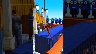 GTA 5 Epic Water Ragdolls Spiderman Jump/Fails Ep 39 #shorts