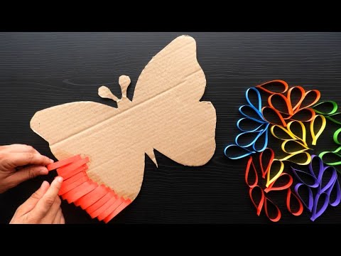Amazing idea with recycled material to decorate your home | DIY Easy Origami Craft Art
