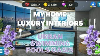 My home Luxury Interiors Games | Urban Swimming Pool Oasis | Design Homes screenshot 5