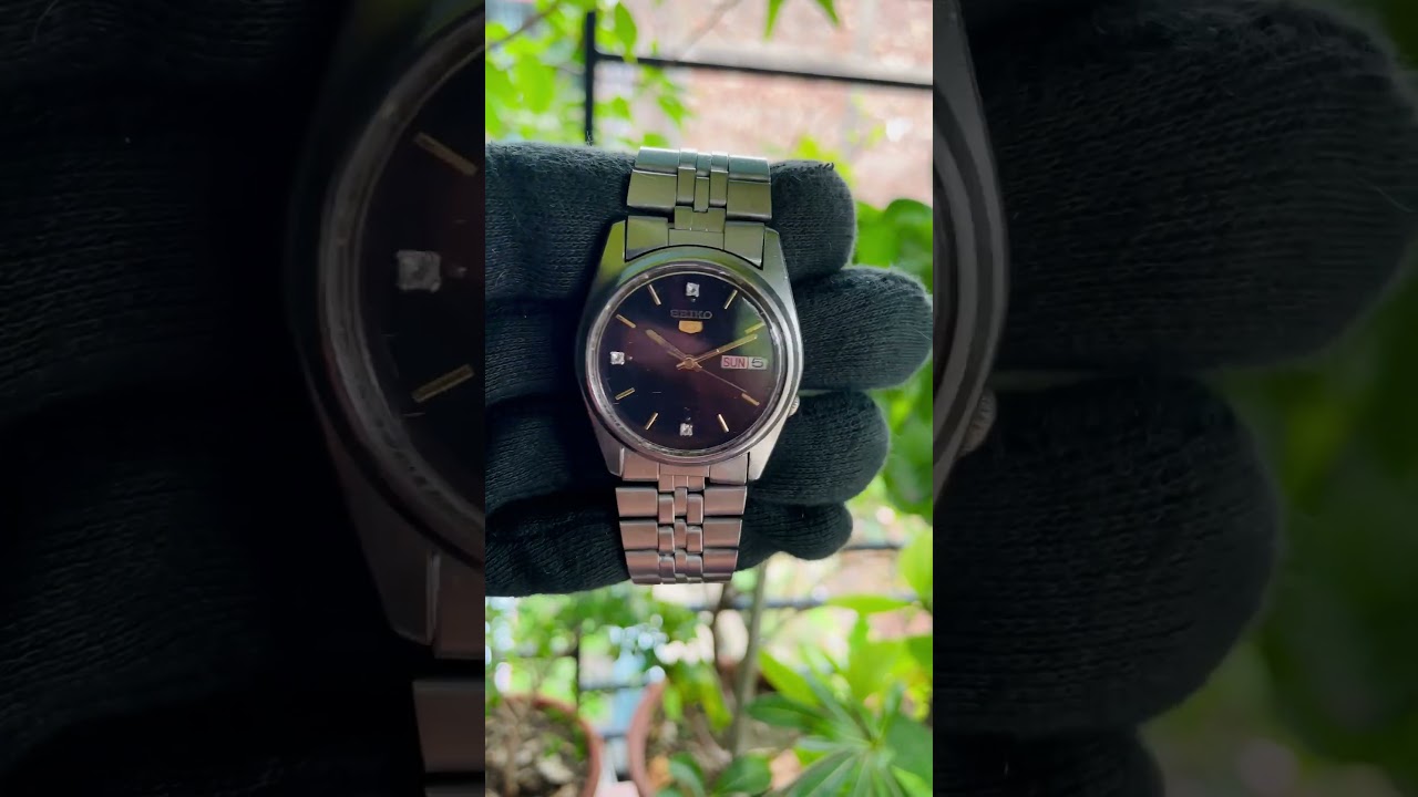 Seiko Automatic Brown Sunburst Dial