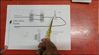 Two way Light Switch Connection!! By Evergreen Electrical