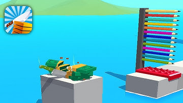 Slice It All! - All Levels Gameplay Android, iOS | New Update Levels 8-9