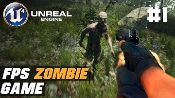 Unreal Engine 4 FPS Zombie Game - FPS Tutorial Unreal Engine 4 - Creating The Player Character