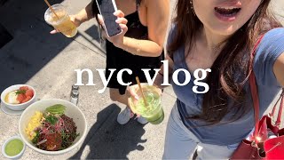 NYC VLOG 🍯 hanging in the city, cafes, levain, & more