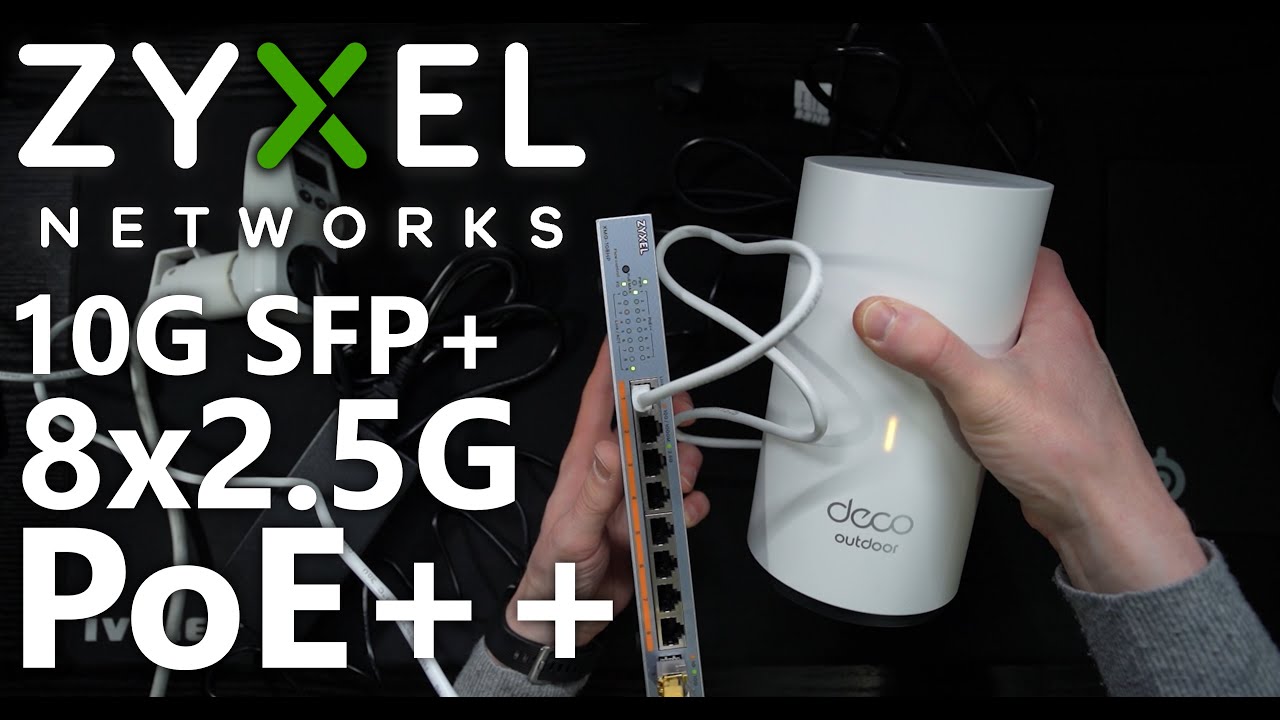 Adieu les câbles d'alimentation ! ⚡ Test du switch Zyxel XMG-108HP : 8 Ports 2.5G PoE++ & 10G SFP+
