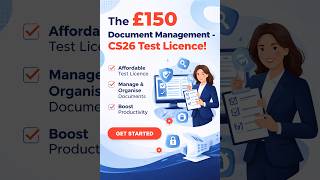 The £150  Document Management - CS26 Test Licence!