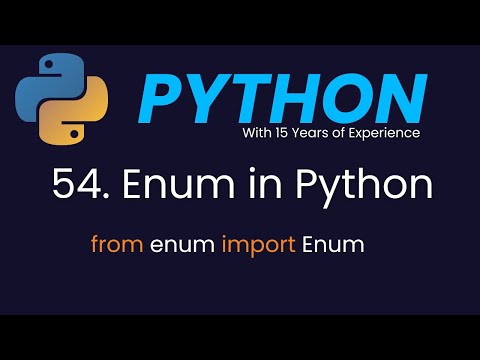 Enum in Python | Enum class