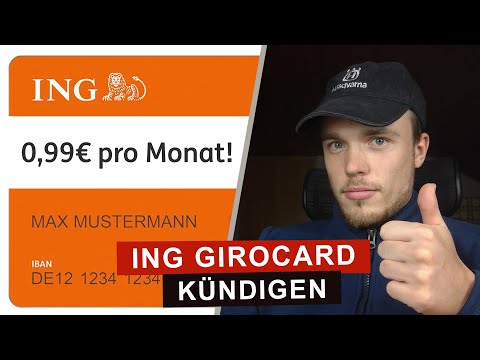 ING Girocard kündigen – ANLEITUNG (Schritt für Schritt)