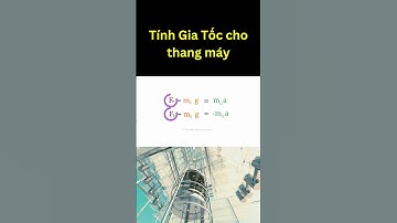Tính gia tốc cho thang máy như thế nào? | Tri thức nhân loại