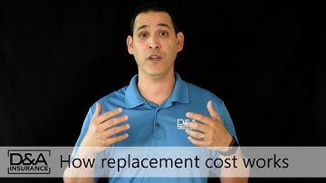 How replacement cost insurance works