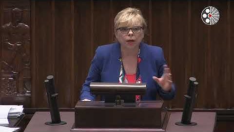 Gabriela Lenartowicz - wystąpienie z 6 grudnia 2018 r .