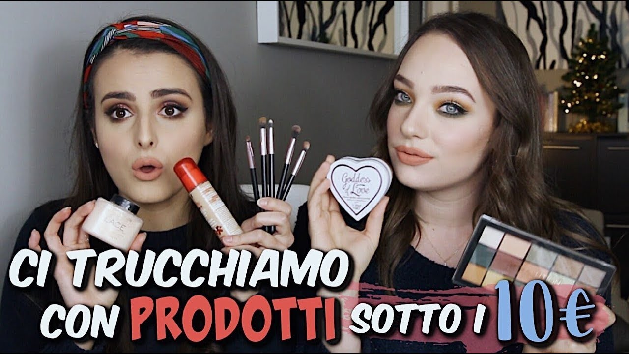 CI TRUCCHIAMO CON PRODOTTI SOTTO I 10€ || K4U.