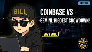 CRYPTO REVEALS: Coinbase vs Gemini Showdown!!! - ApexFox Daily Crypto